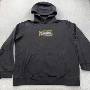 OVO Octobers Very Own Black Hoodie Toronto Canada Graphic Mens XL Made in Canada